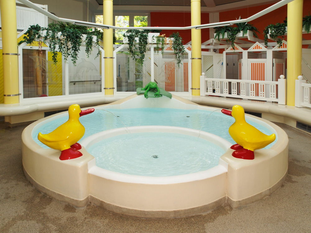 Das Babybecken in der OstseeTherme Usedom im Seebad Ahlbeck