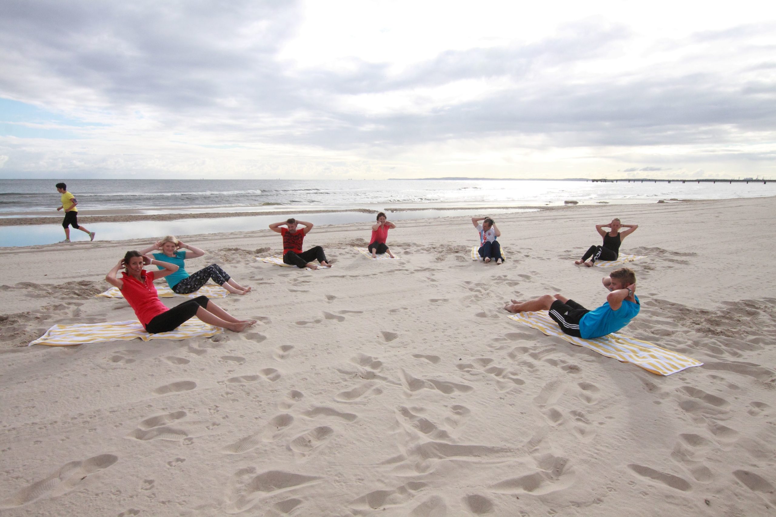 Strandgymnastik